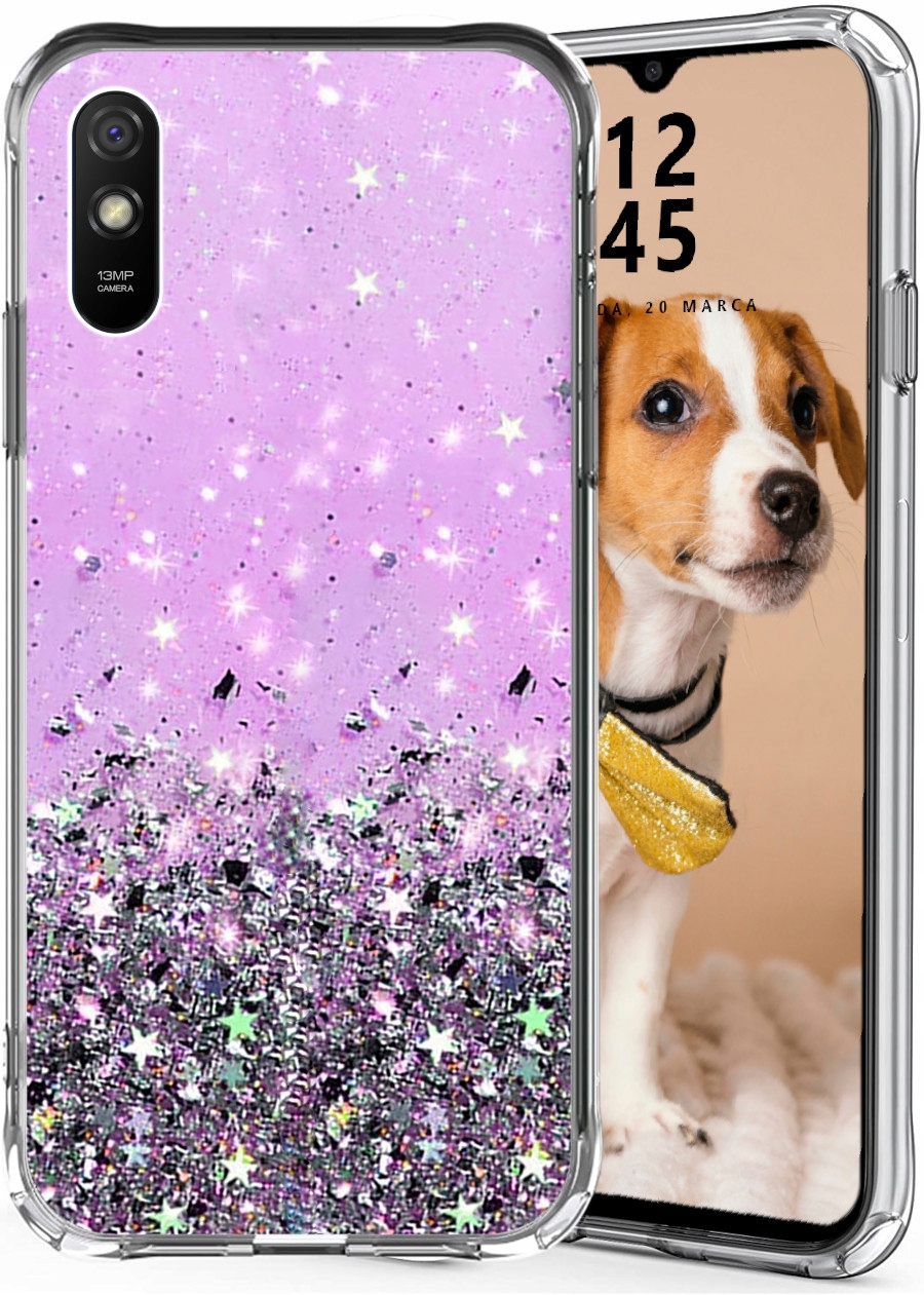

Case Etui Brokat 2x Szkło Do Redmi 9A
