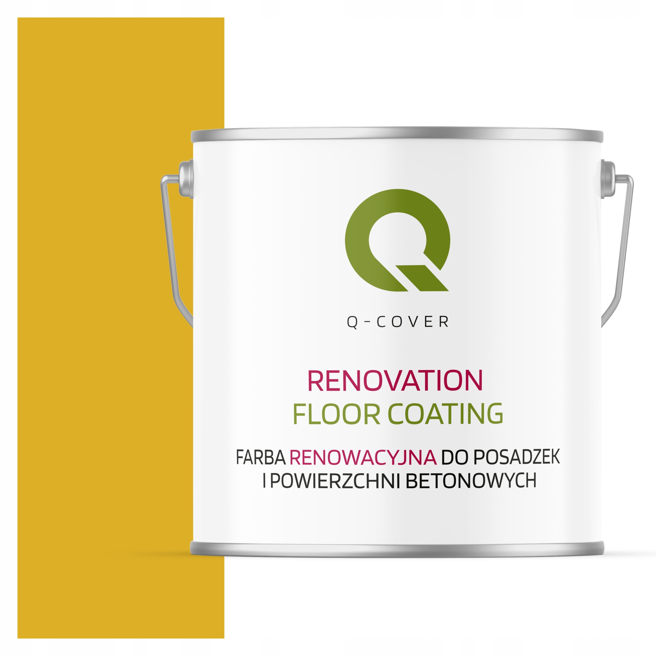 Farba Na Renováciu Betónových Podláh Žltá Citrónová Ral 1012 Polomatná 5 L