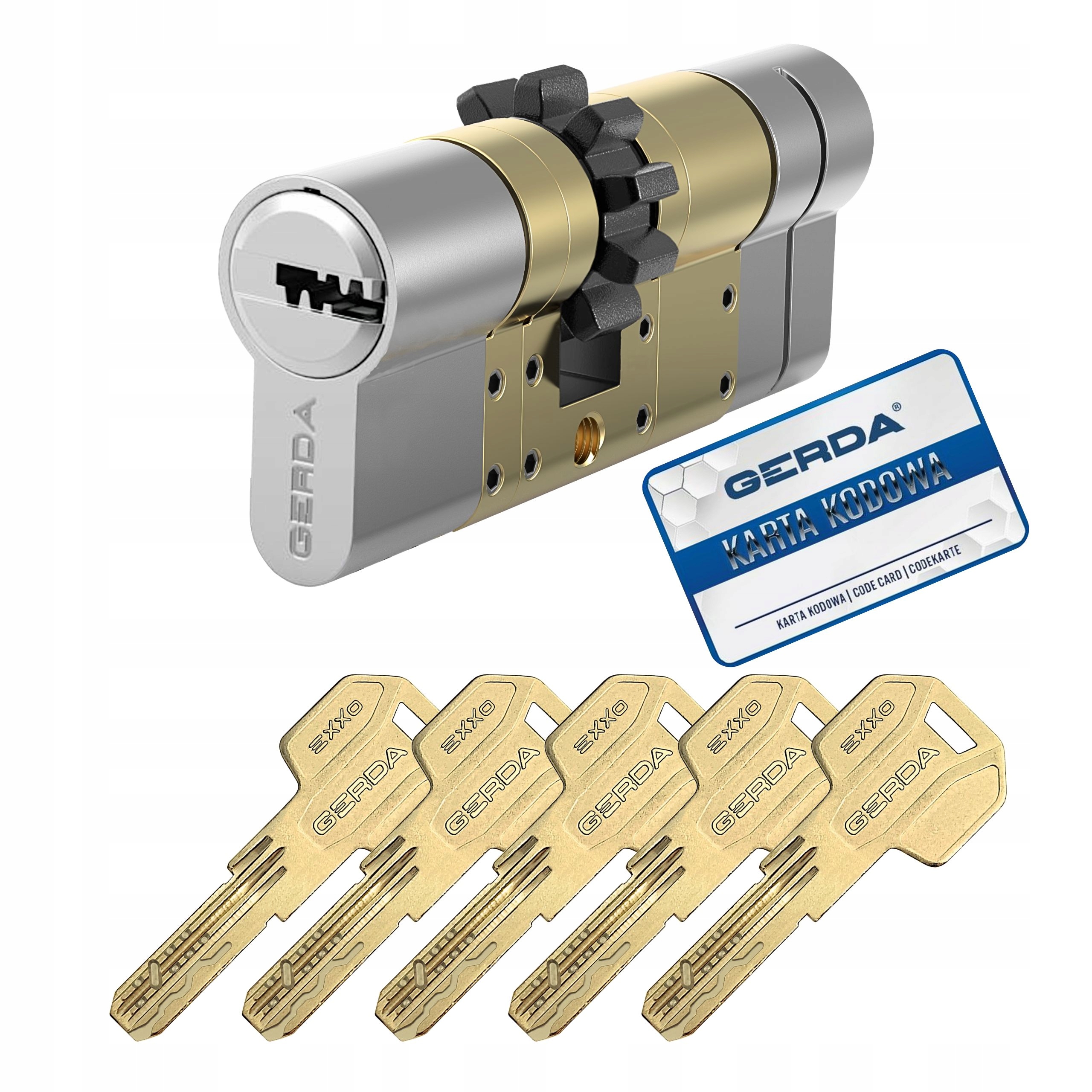 vložka Gerda Exxo Smart modular 36/45Z s niklovým ozubením