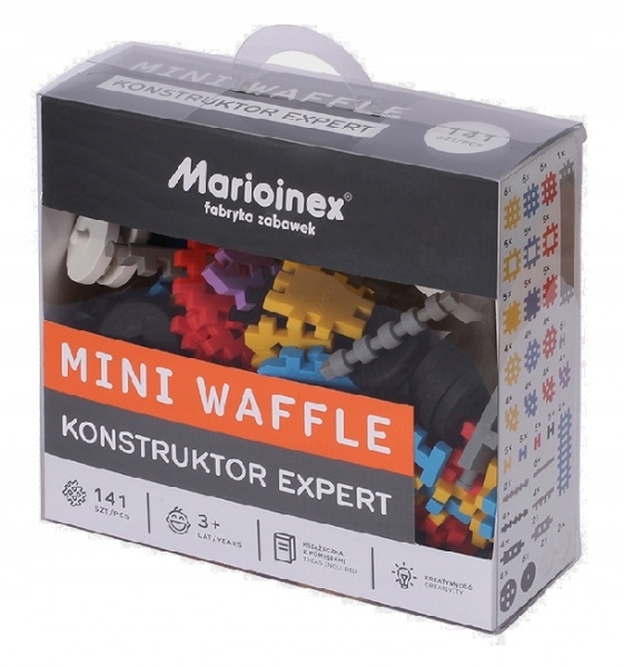 

Marioinex, Mini Waffle Konstruktor Expert 141 el