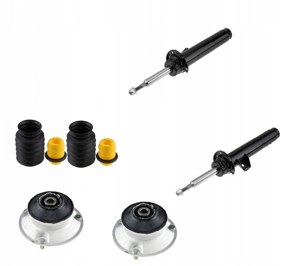 Tlumiče Uchycení Krytu Odrazů Bmw X1 E84 Sdrive 2WD Přední Sada.