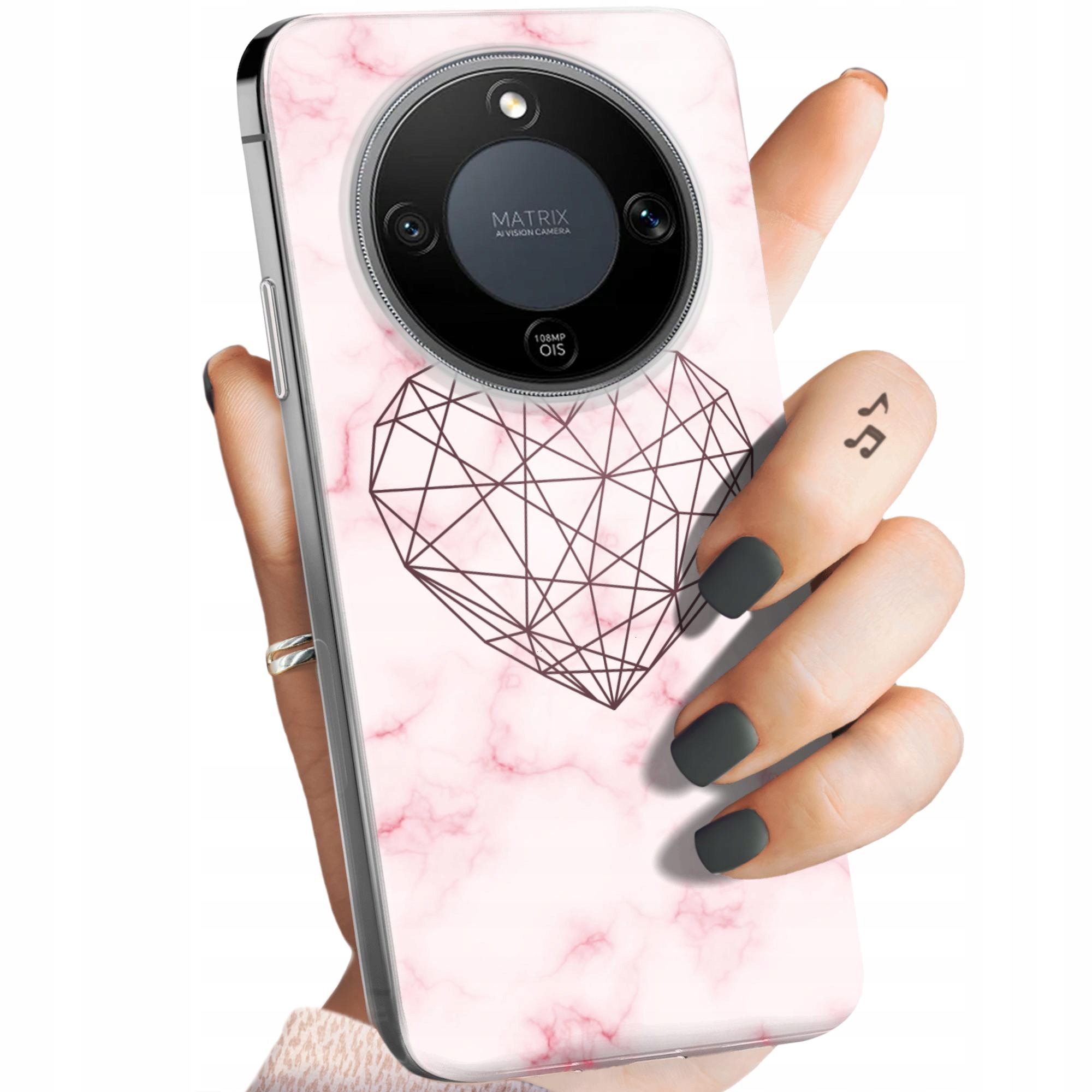 Etui Do Honor X70 X9D MAGIC8 Lite Serce Serduszka Miłość Obudowa
