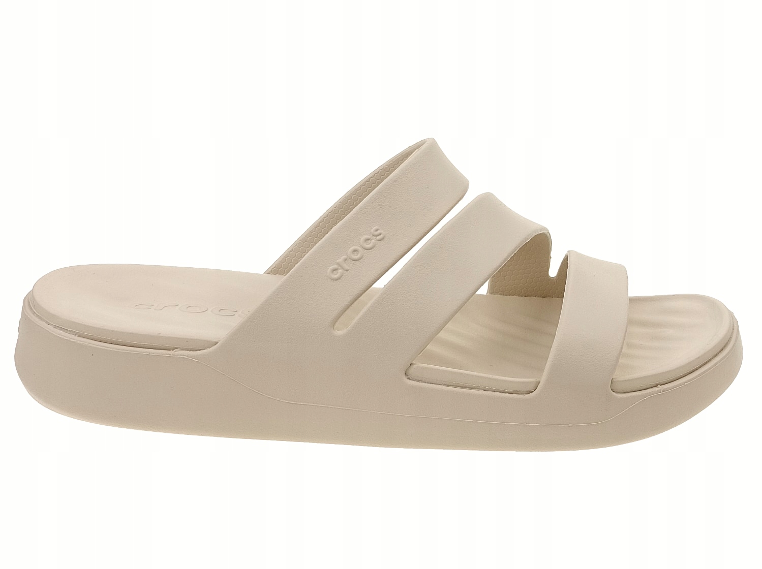 Klapki Crocs Getaway Strappy 209587-160 stucco 39/40