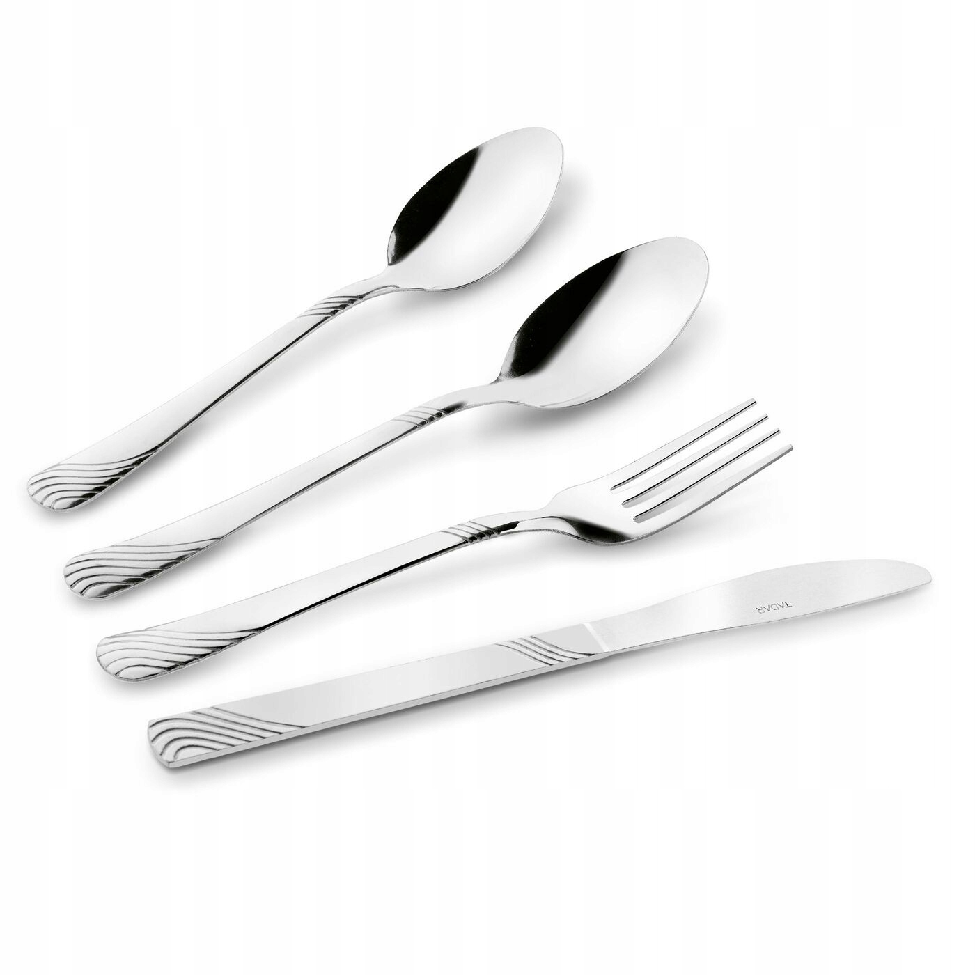 Sztućce zestaw ŁYŻECZKI DO HERBATY 6szt Tadar Erie łyżeczki DO ZMYWARKI Rodzaj do herbaty