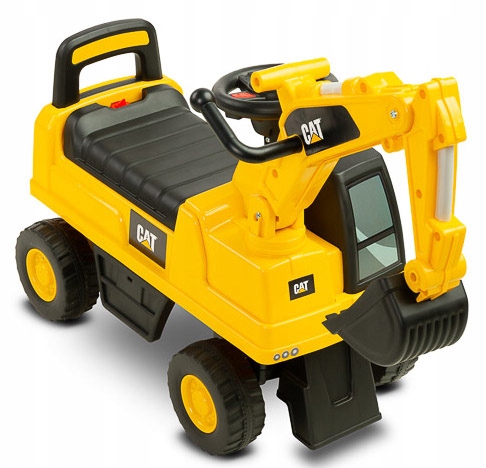 Koparka Jeździk Ruchoma Łyżka Cat Klakson