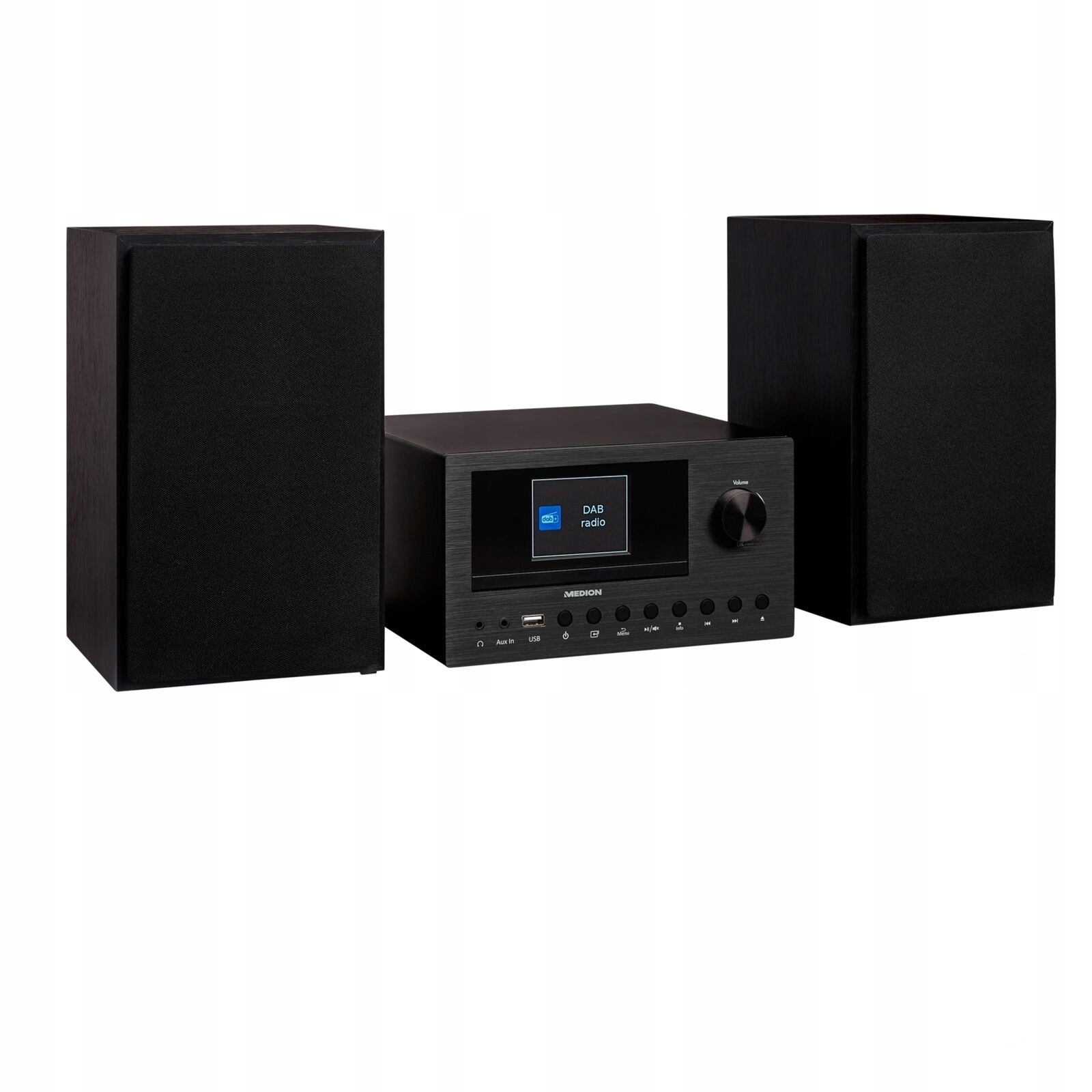 INTERNETOWA MIKRO WIEŻA DAB+ MD85008 FM USB BT 30W Odtwarzanie mp3 tak