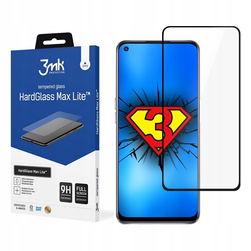 

Szkło do Oppo A94 - 3mk HardGlass Max Lite