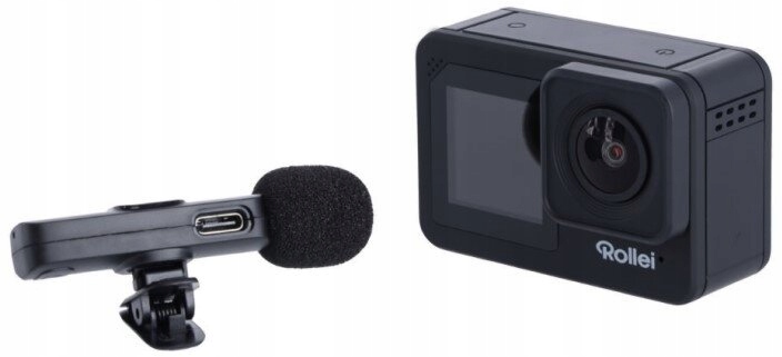 Rollei Actioncam D6Pro kamera wideo 5K, ekran