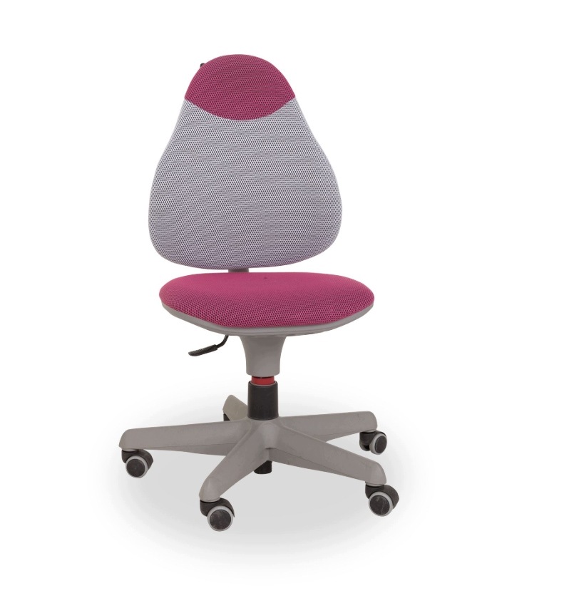 Krzesło Ergonomiczne Dziecięce Paidi Pepe Regulowane Obrotowe Różowe fotel