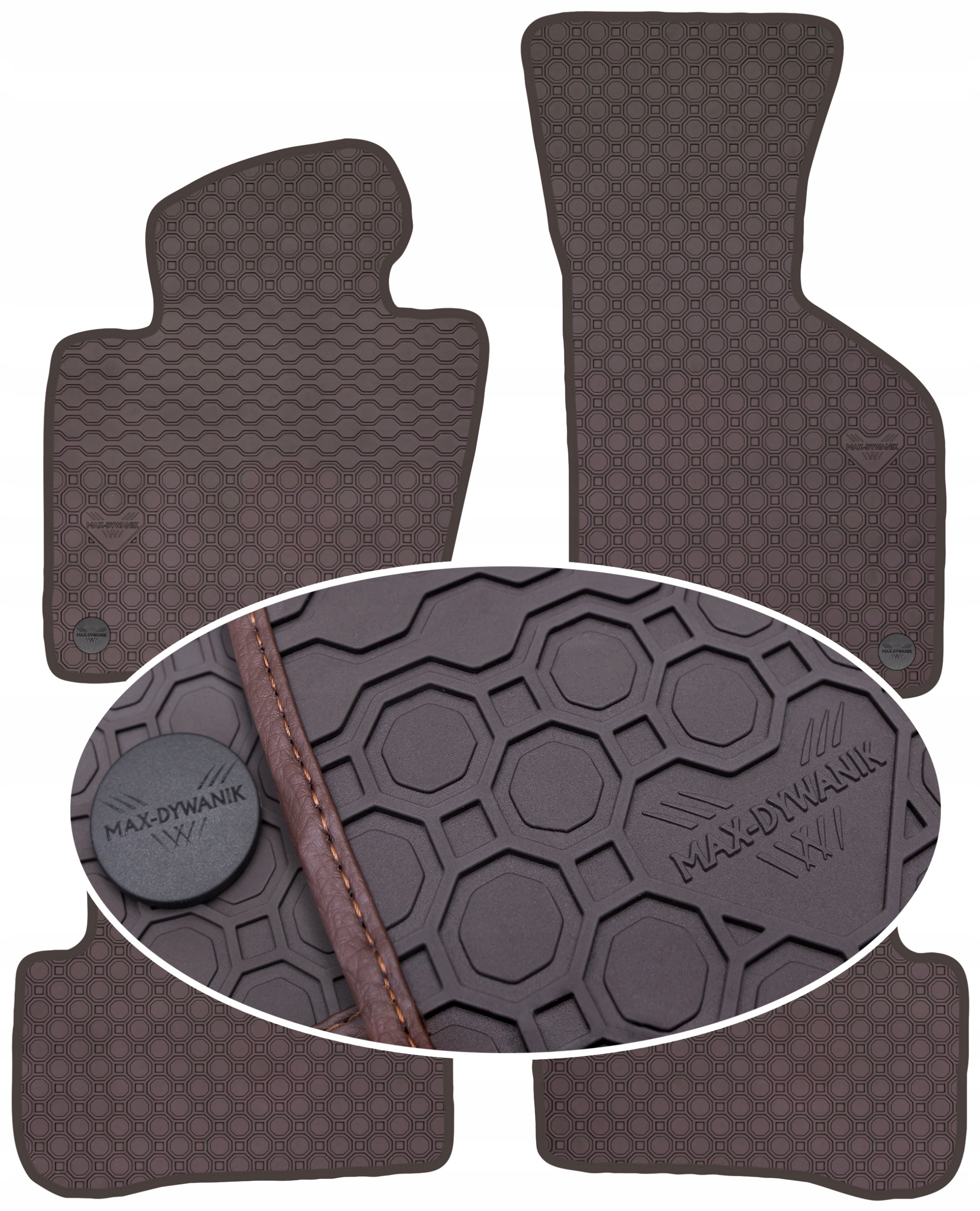 Vw Passat B7 2010-2014 Koberce Hnedé