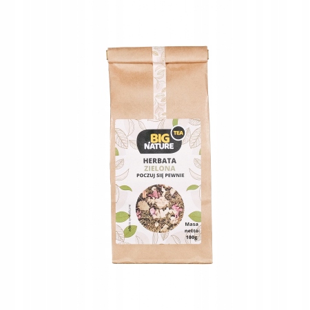 Herbata zielona POCZUJ SIĘ PEWNIE 100g - BIG NATURE — 2