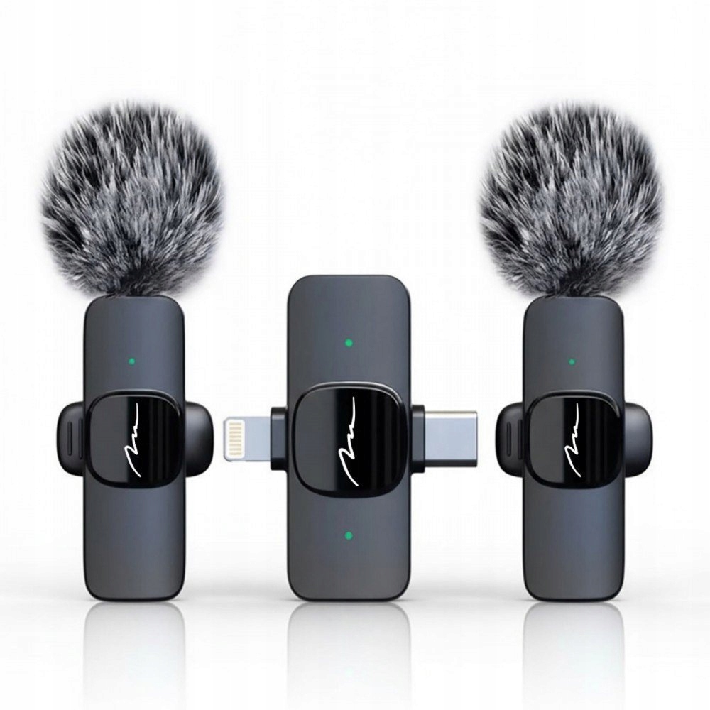 Media-Tech Micro-mic Duo 2x Bezprzewodowy mikrofon krawatowy (zestaw),