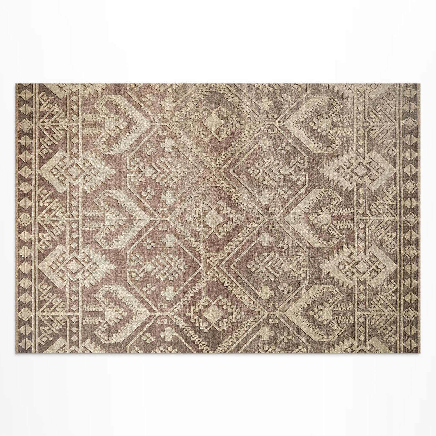 Vinylový koberec na terasu Starožitné inšpirácie v aztéckych usporiadaniach 180 x 120 cm