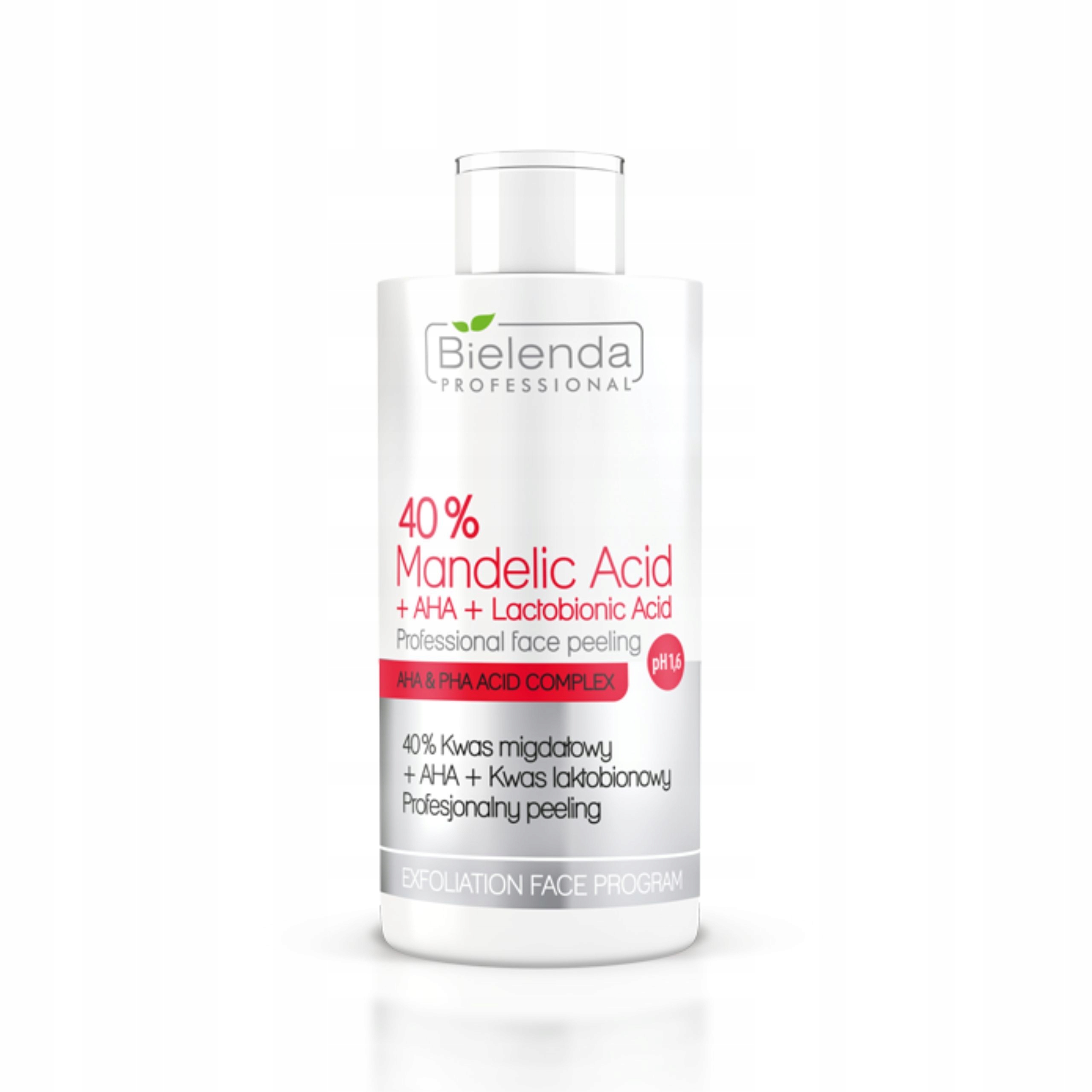 Bielenda Prof. Peeling 40% Kwas Migdał. Aha Kwas Laktobion pH 1.6 150g