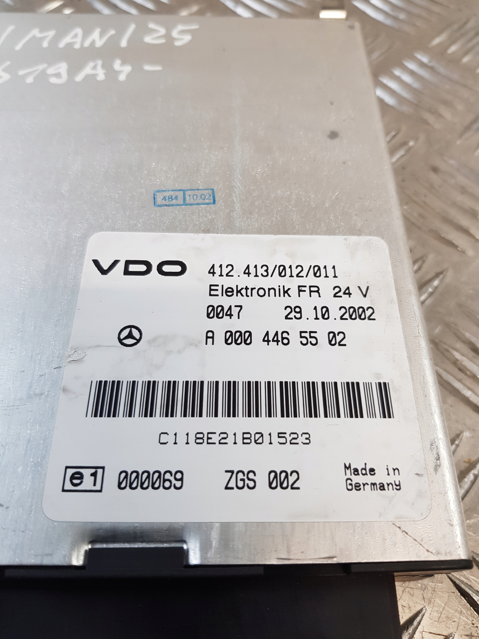 modulo Centralina VDO MERCEDES A0004465502