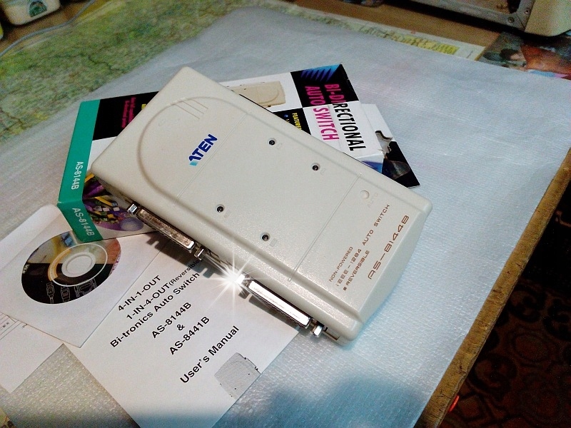 ATEN переключатель принтера 4/1 Bi-tronics