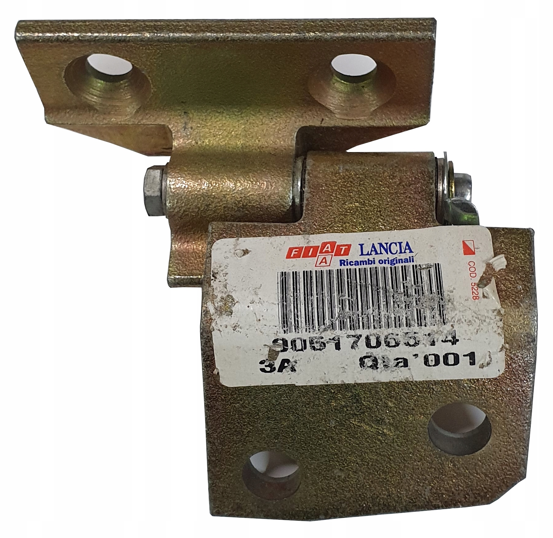 ZAWIAS DRZWI PRAWY DOLNY FIAT CINQUECENTO SEICENTO 51706514 NOWY ORYGINAŁ