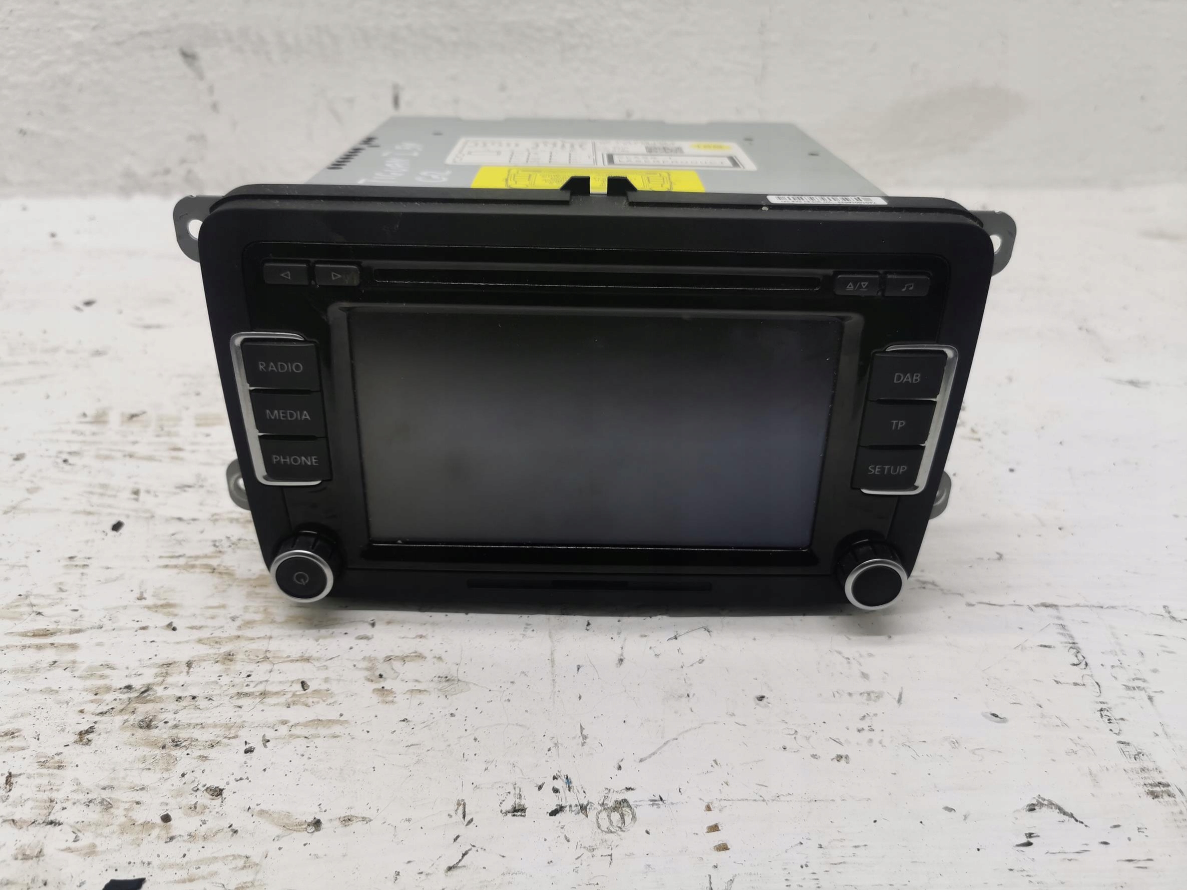 RADIO CD MP3 VW TIGUAN e 5N 3C8035195A 07-16 EU