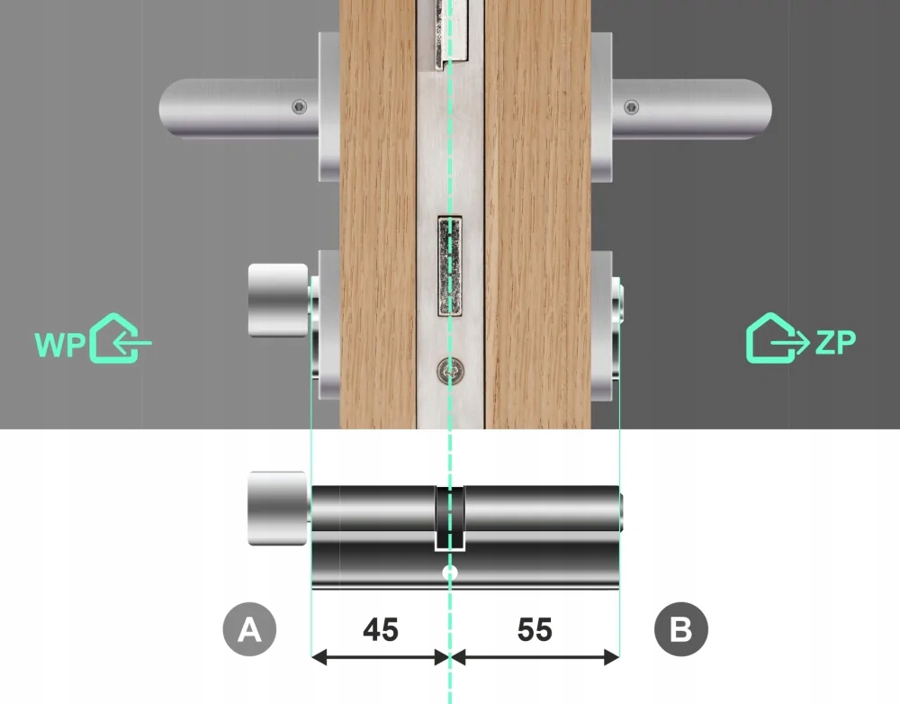 Wkładka Comfort 45G/55 system LOB MASTER KEY Marka LOB