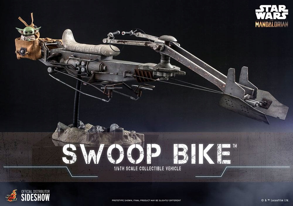Star Wars Swoop Bike (Mandalorian) soška vozidla 59 cm