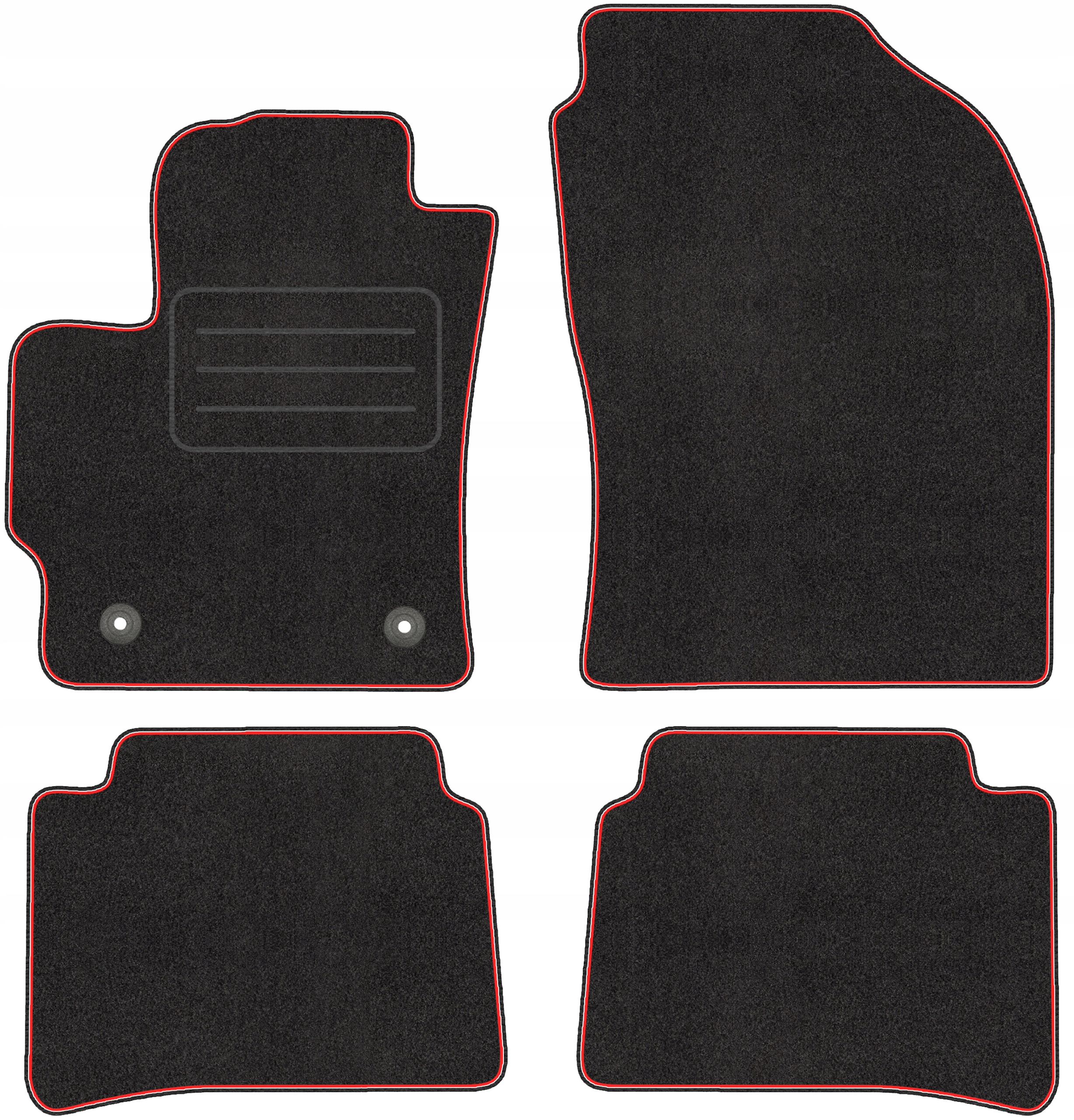 Polyamidové velúrové koberčeky pre Toyota Corolla XII E21