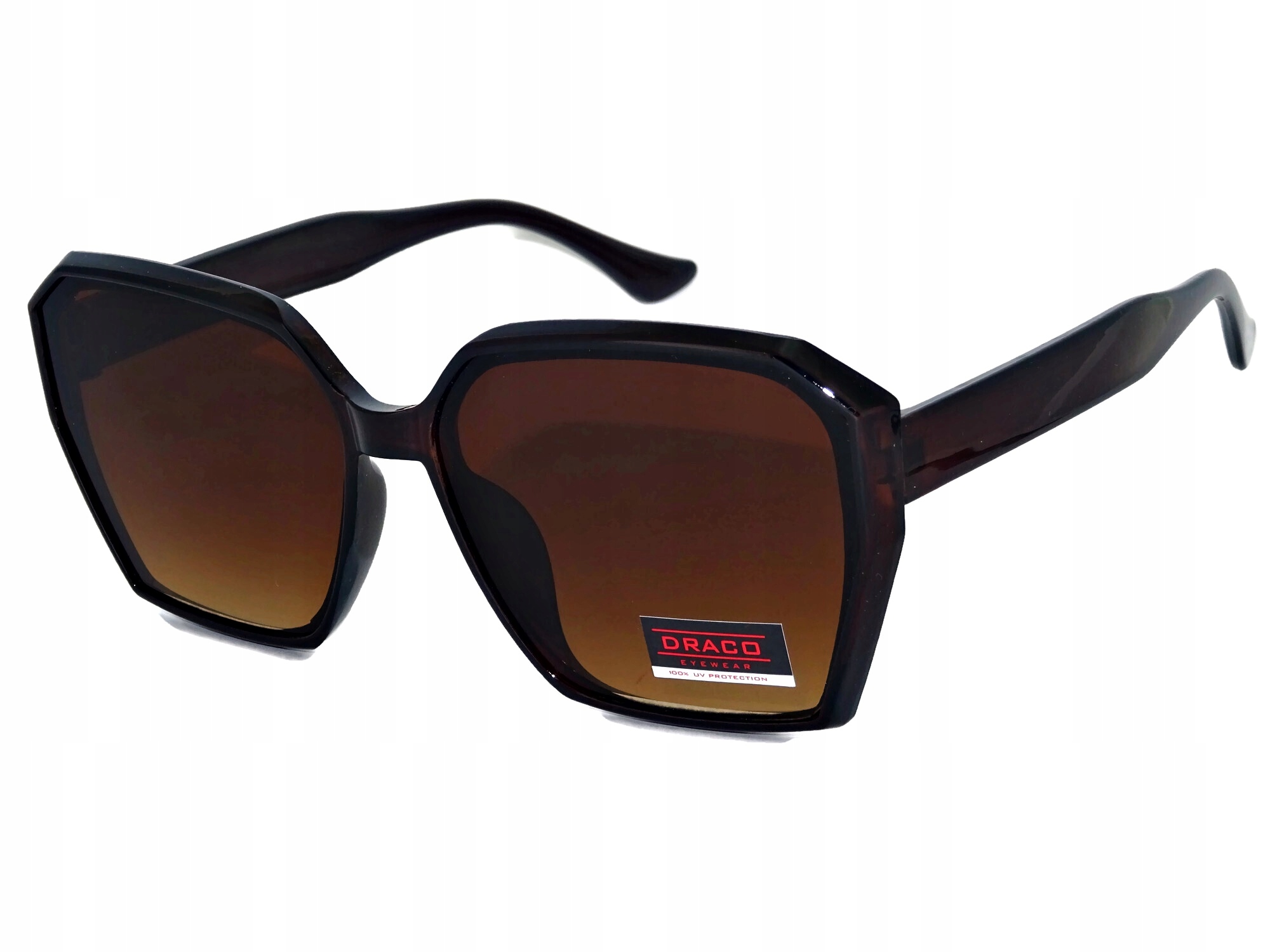 

Przeciwsłoneczne okulary Damskie brazowe Cieniowan