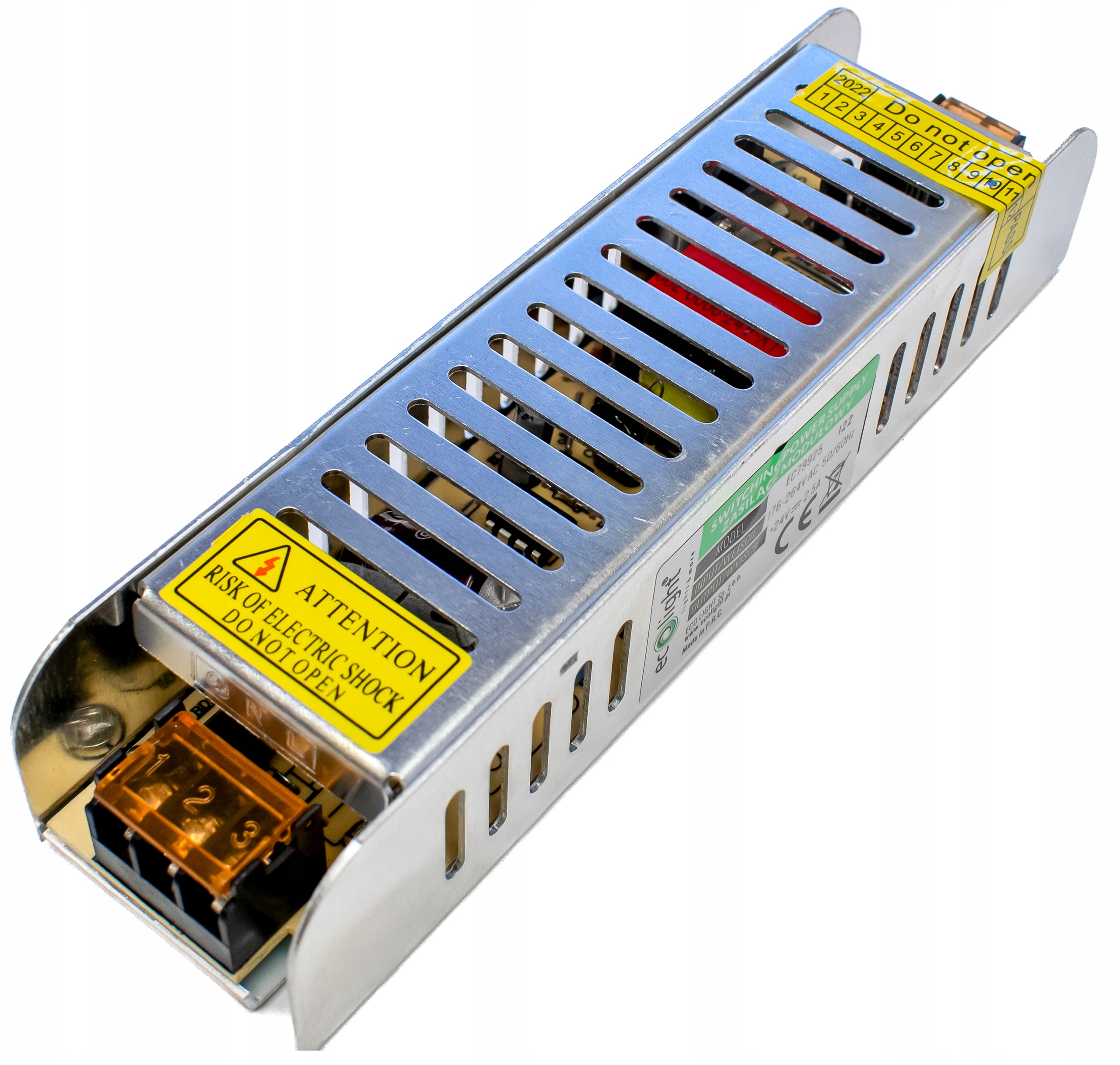 

Zasilacz 12V 60W 5A Slim Do Taśm Modułów Led