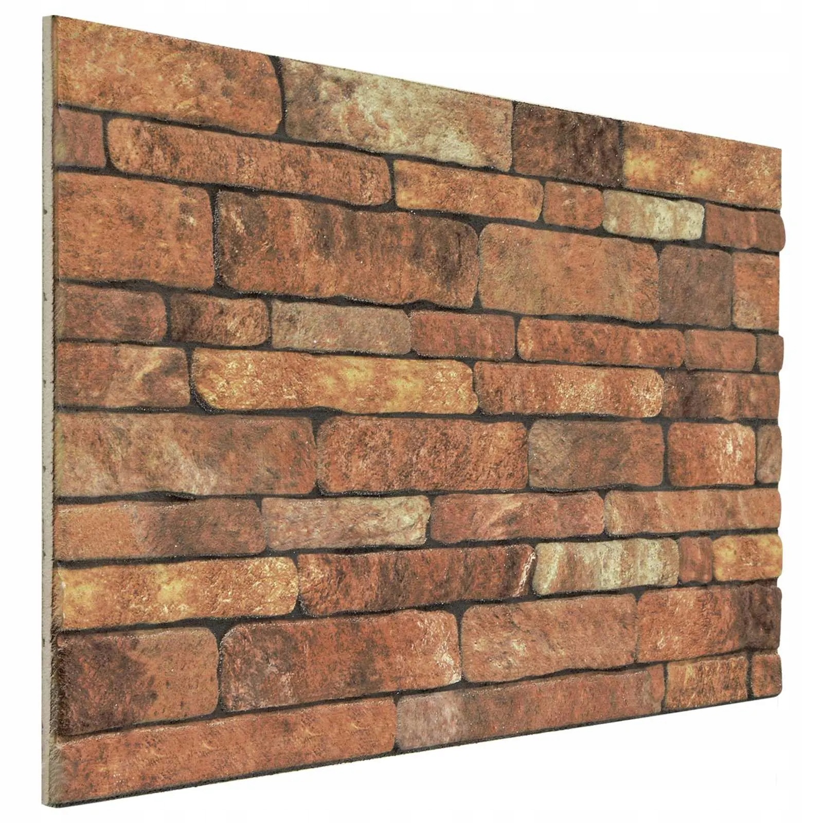 vidaXL Nástěnné panely 10 pcs Hnědá a bílá 100 x 50 cm Eps pěna