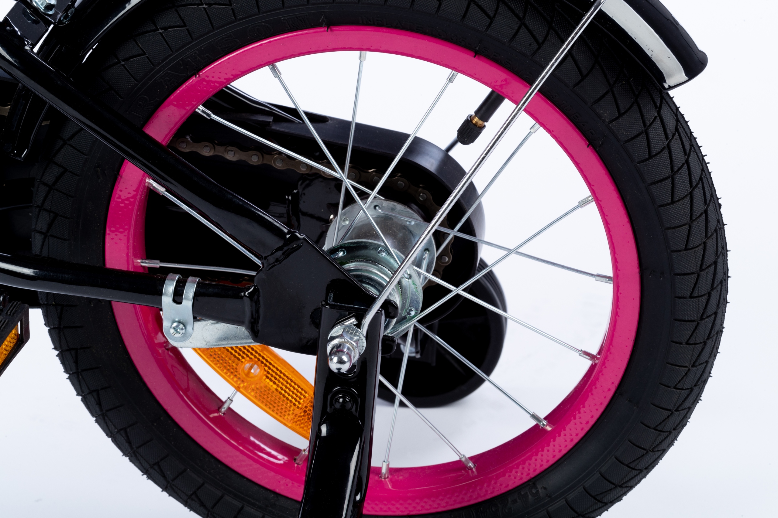 Rower dziewczęcy OD 4 DO 6 LAT 14 cali Rowerek Rozmiar koła w calach 14