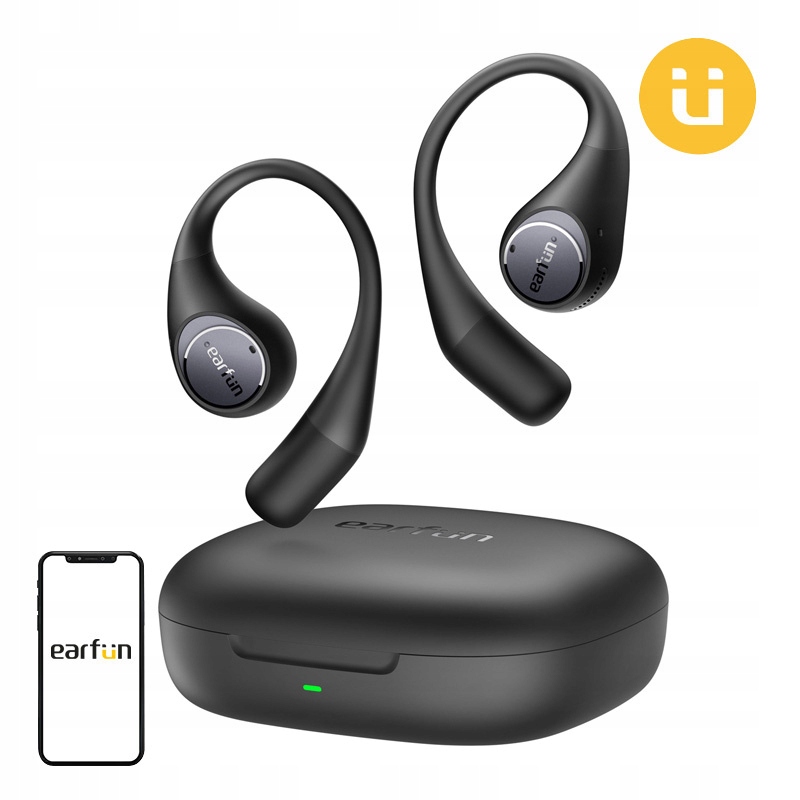 Sluchátka Bluetooth Earfun Open Jump S Aktivním Potlačením Šumu