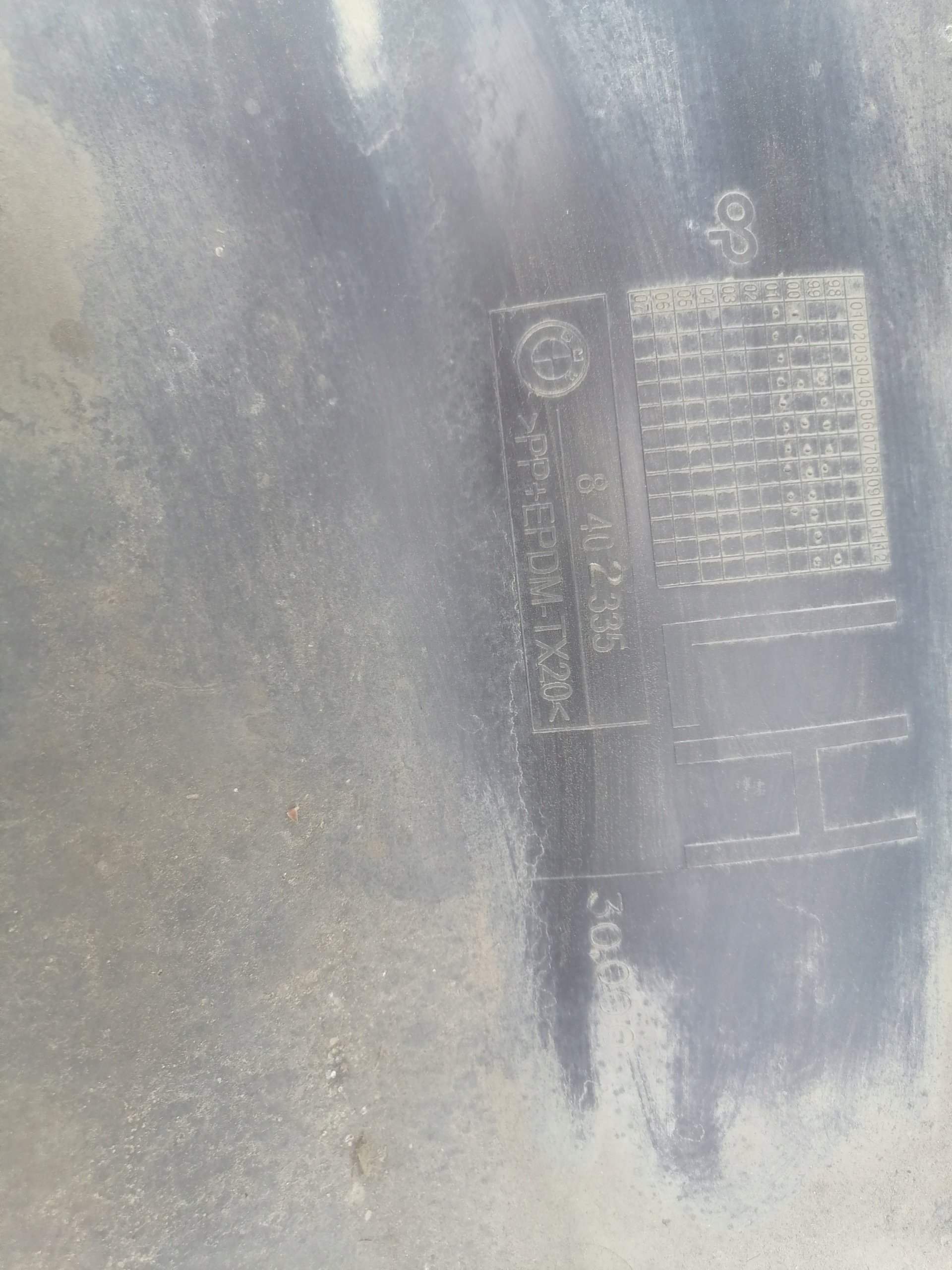 threshold moulding left BMW X5 E53 8402335