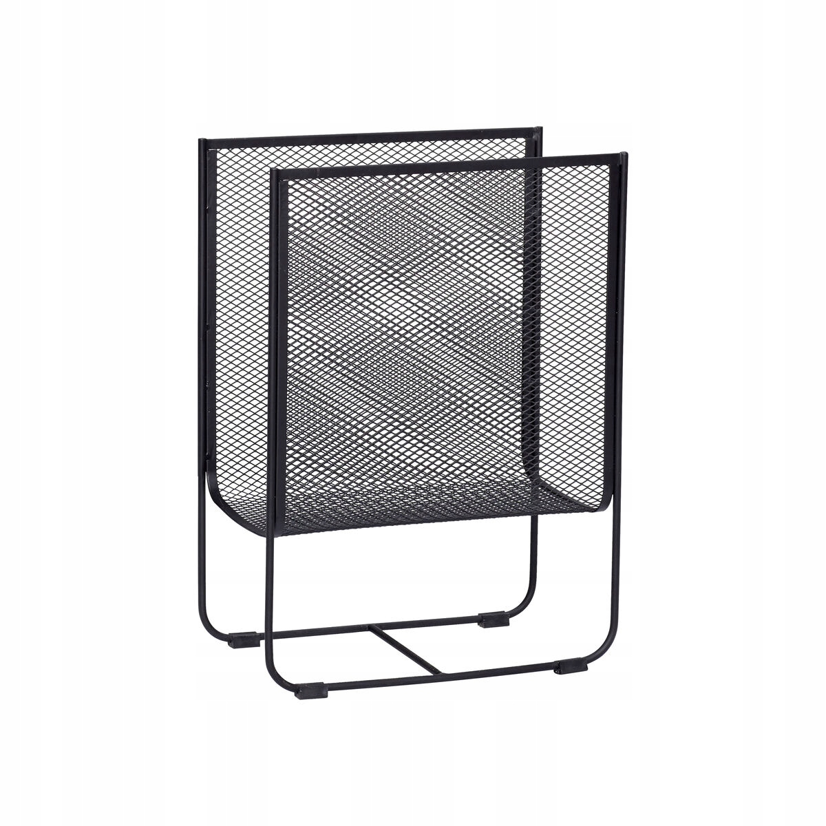 Hübsch Nordic Gazetnik Stojan na sklady čierny