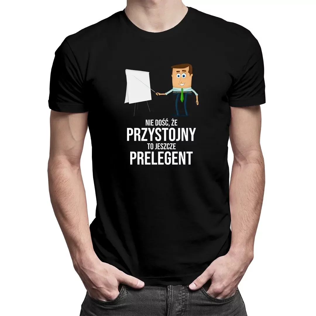 

Nie dość, że przystojny, to jeszcze prelegent