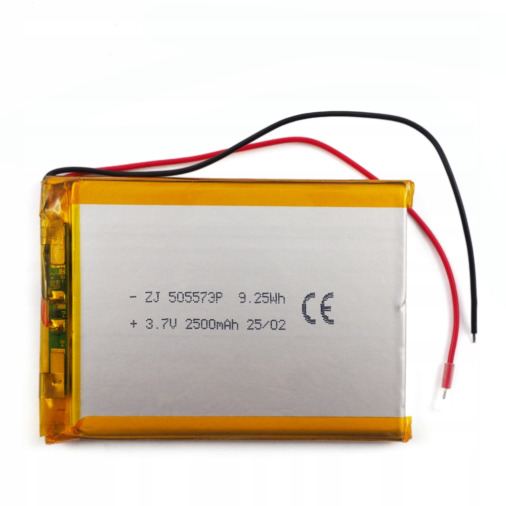 Аккумулятор 3,7 V 2500mAh для GPS-навигации Gomedia Li-по 505573p