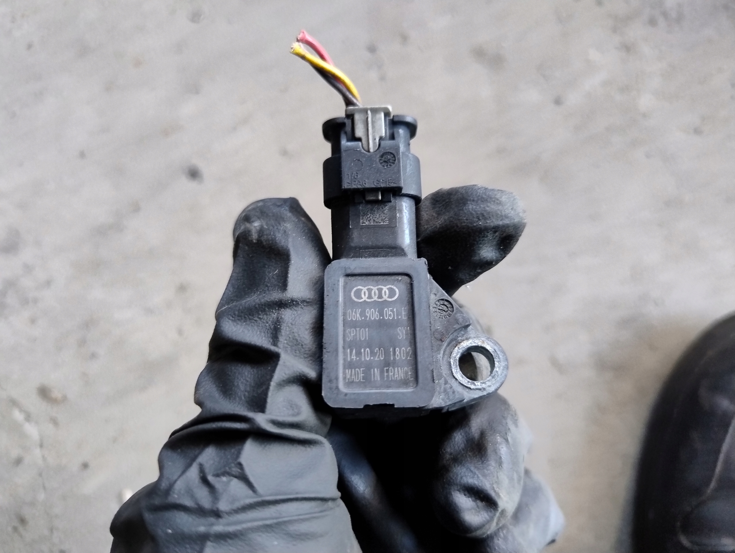 SENSOR DRUCK DPF AUDI A4 B9 2.0 150KM 06K906051E