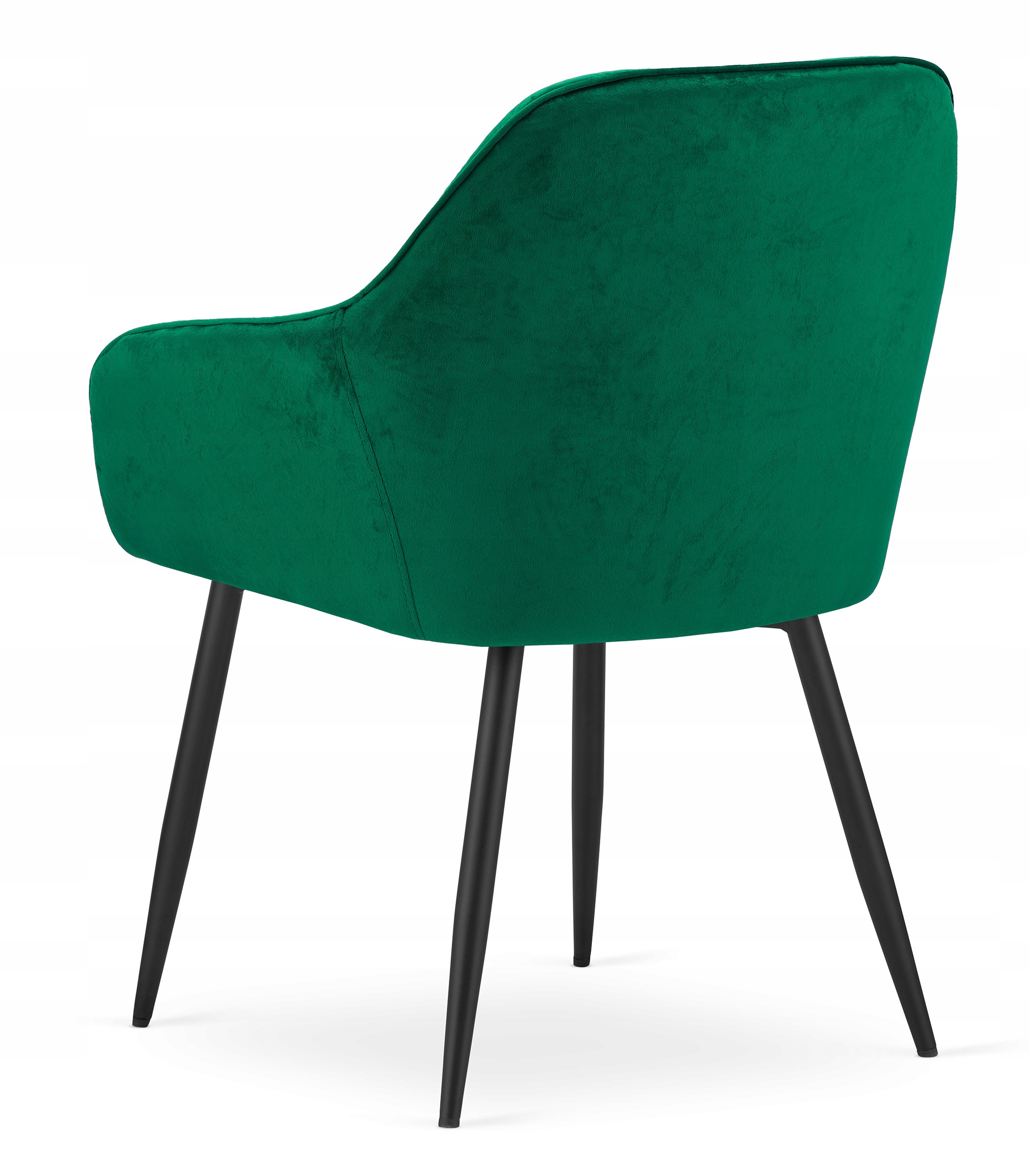 Krzesło STAR aksamitne tapicerowane NOWOCZESNE Rodzaj nóg Proste