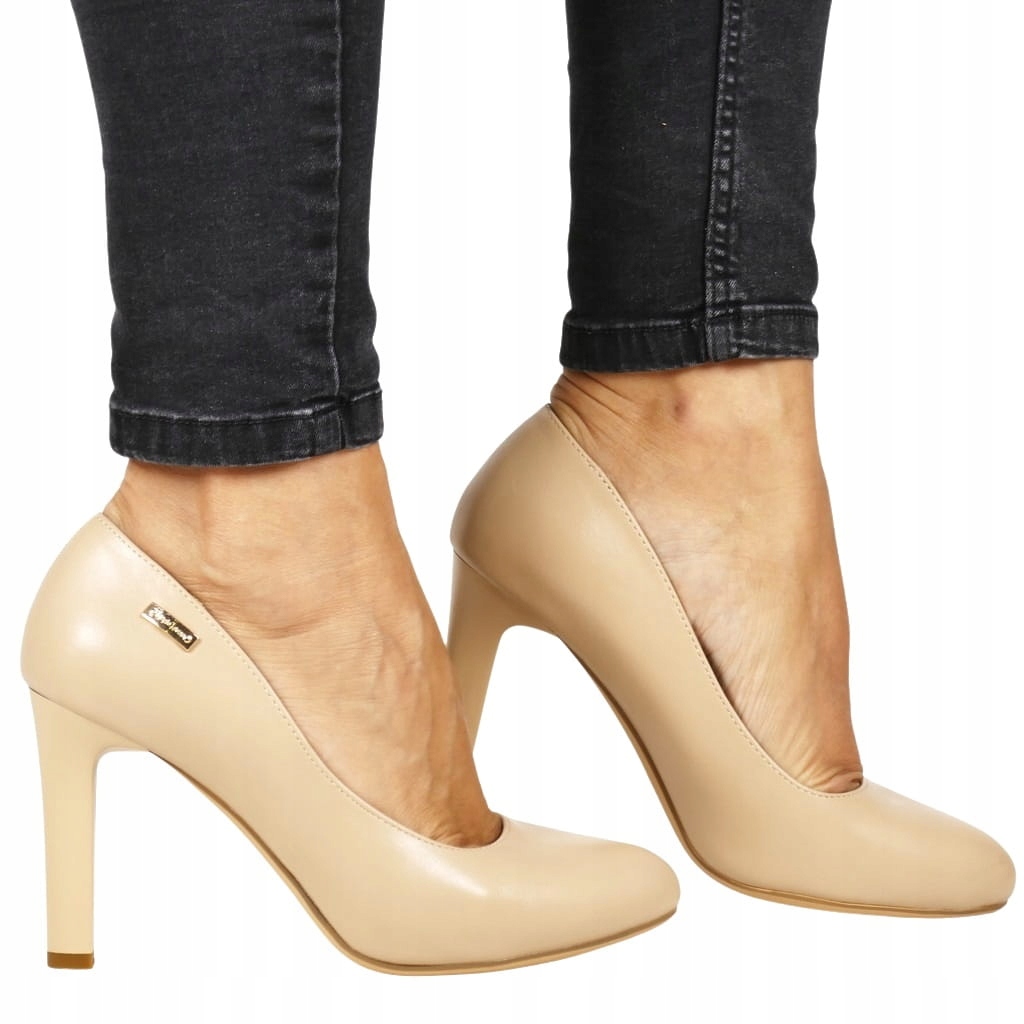 Lodičky Na Podpatku Sergio Leone 1457 Coffe Tělové