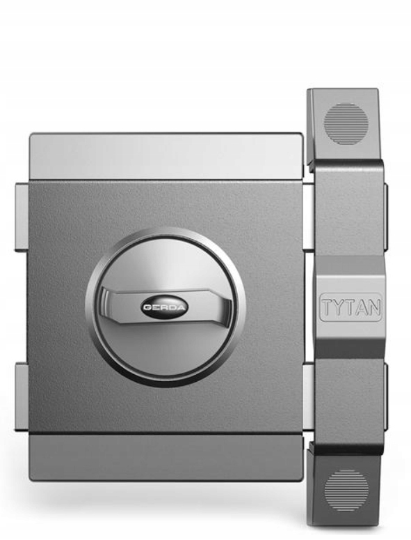 Zamek nawierzchniowy Gerda Tytan ZX grafit prawy • Cena, Opinie