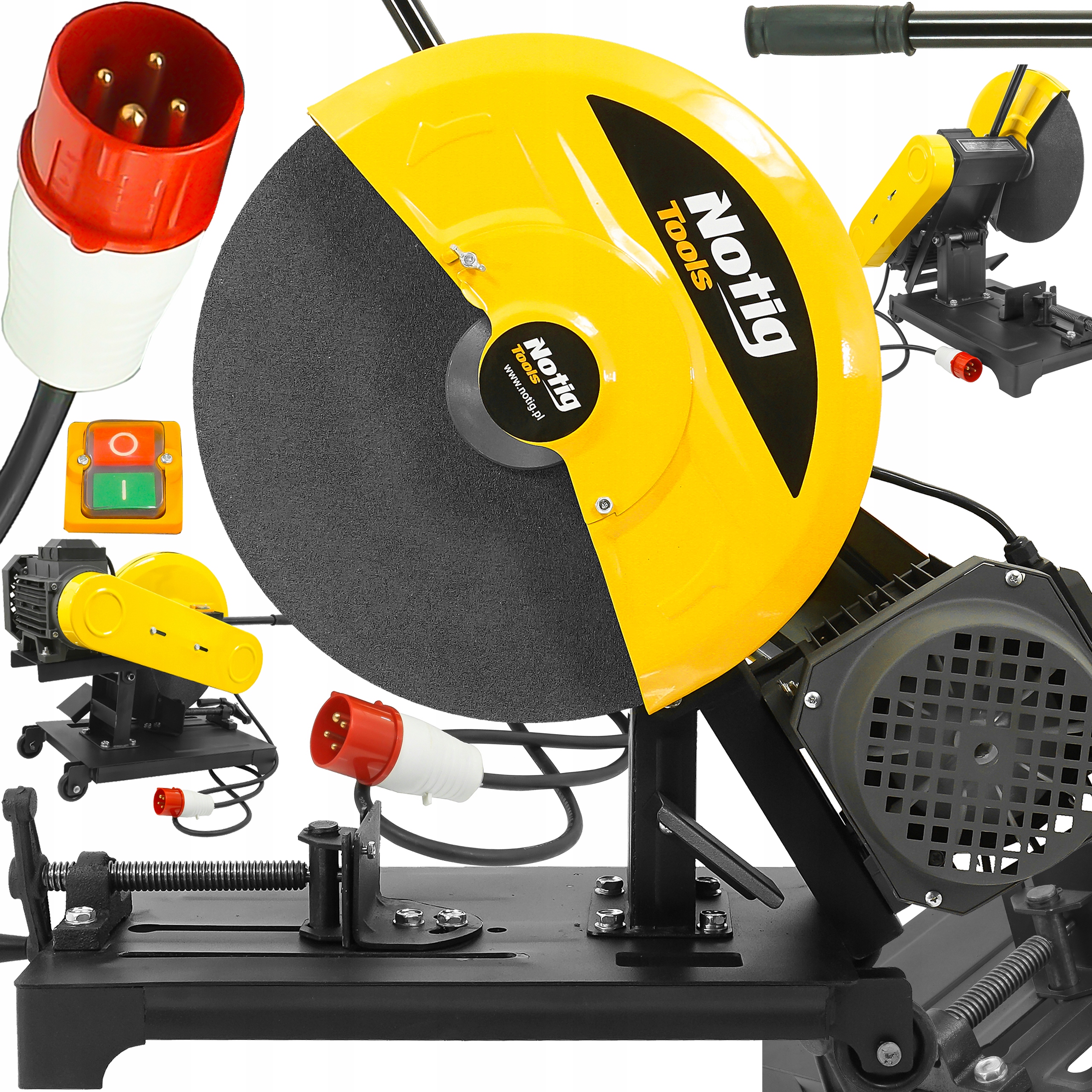 Pokosová Pila Pokosová Pila Na Kov 400V 3000W Notig N4138