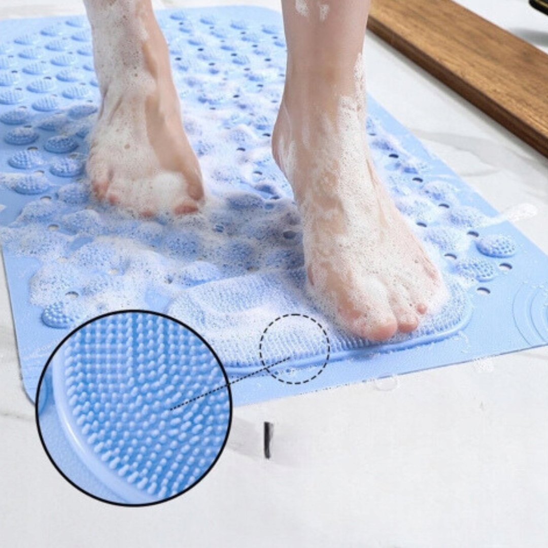 Mata Antypoślizgowa z Masażem do Łazienki Wanny pod Prysznic Domowe SPA
