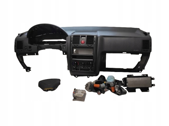 HYUNDAI GETZ LIFT 05- DESKA KONSOLA PODUSZKI PASY MODUŁ