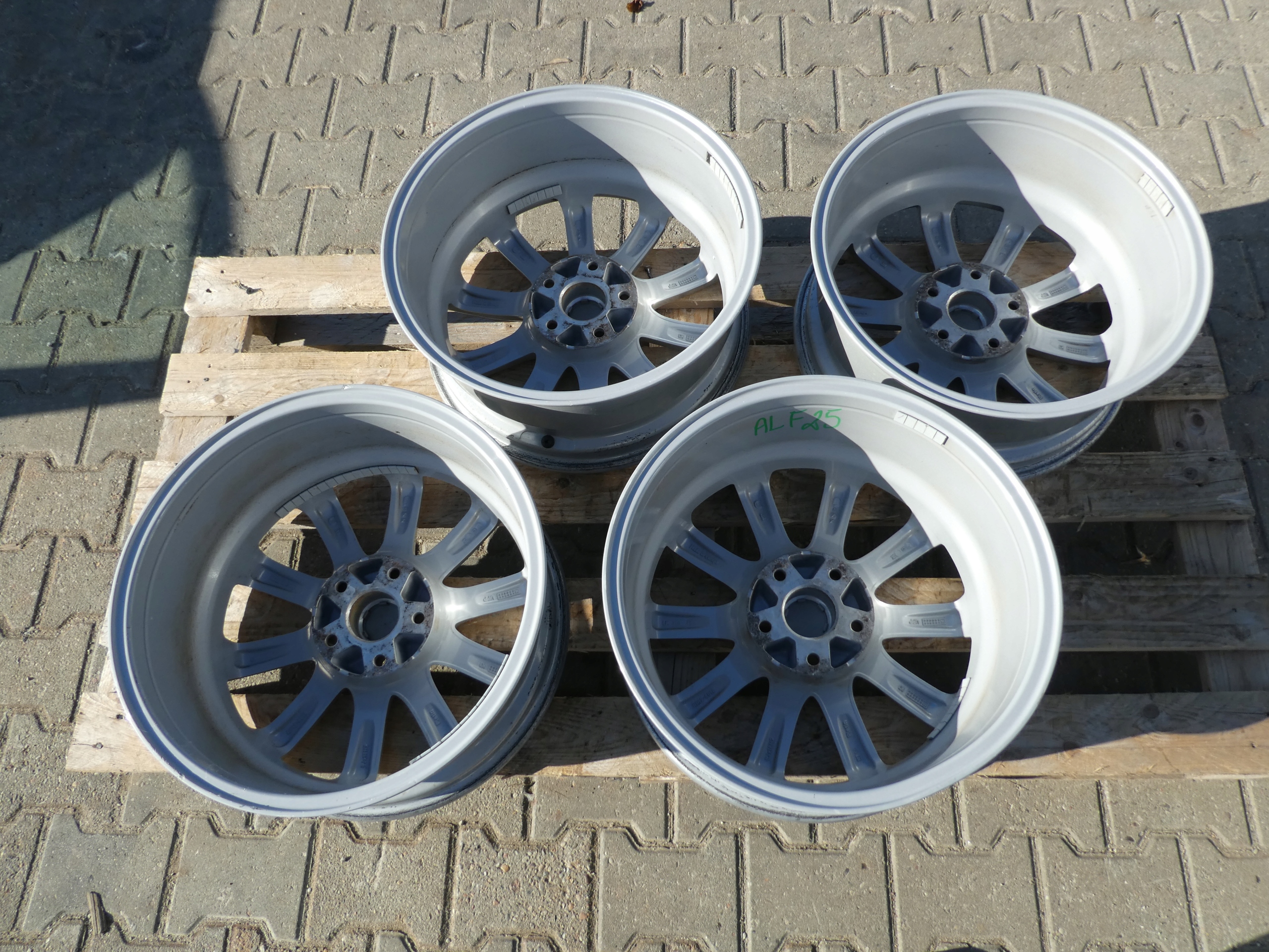 4X discs aluminium disc VW BMW 5X120 KBA 49572
