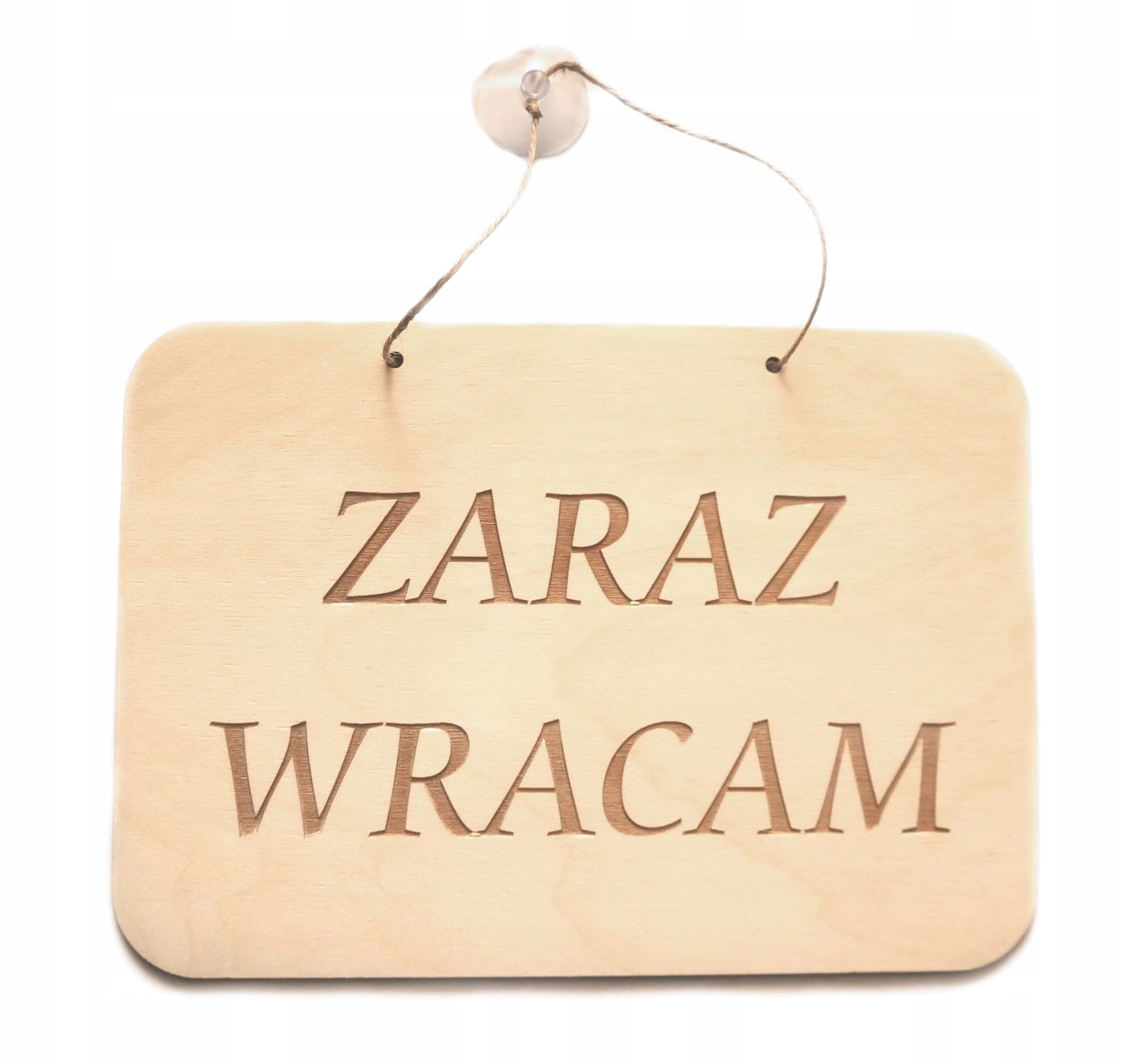 Drewniana Tabliczka GODZINY OTWARCIA A4 dwustronna