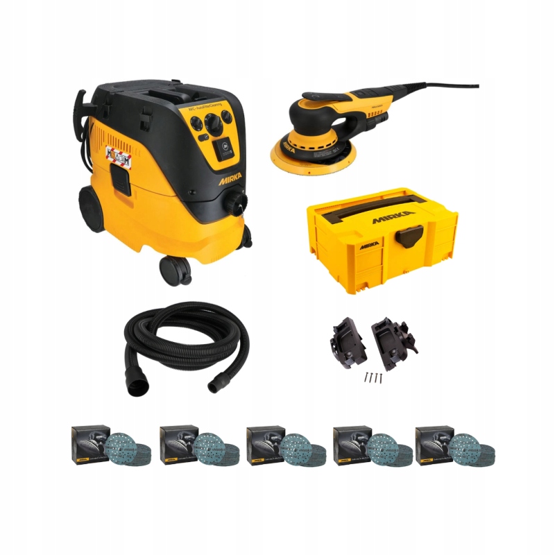 Mirka sada Deros II 625 zdvih 2,5 vysávač 1230L Afc príslušenstvo