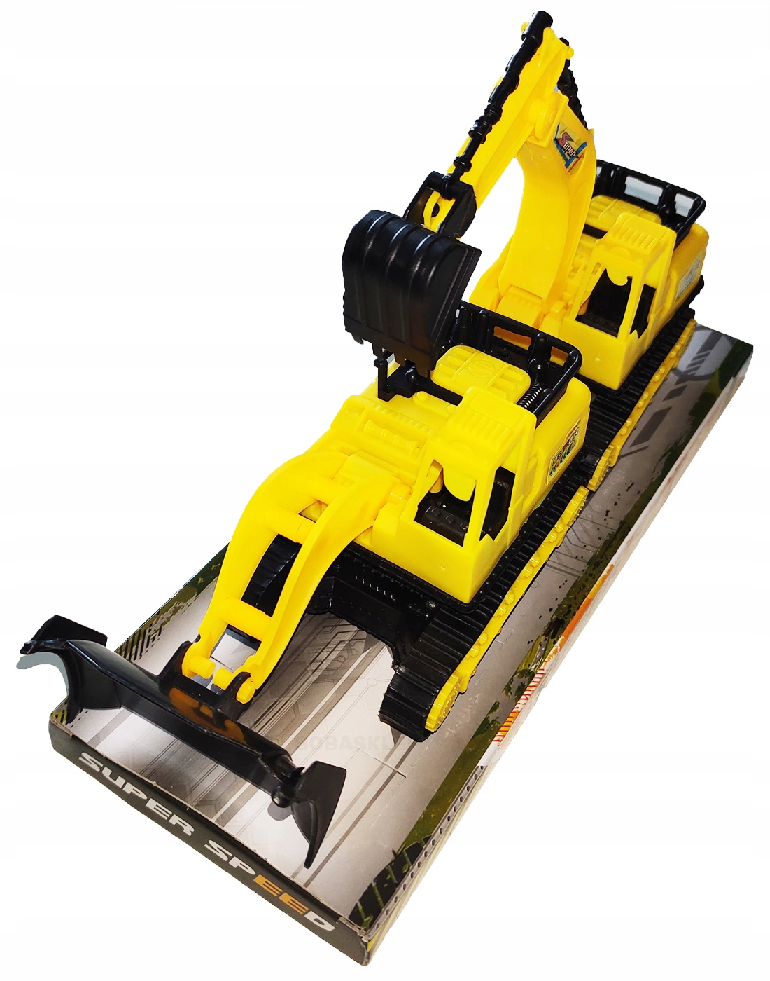 POJAZD BUDOWLANY 2szt KOPARKA SPYCHARKA Budowlane Efekty brak