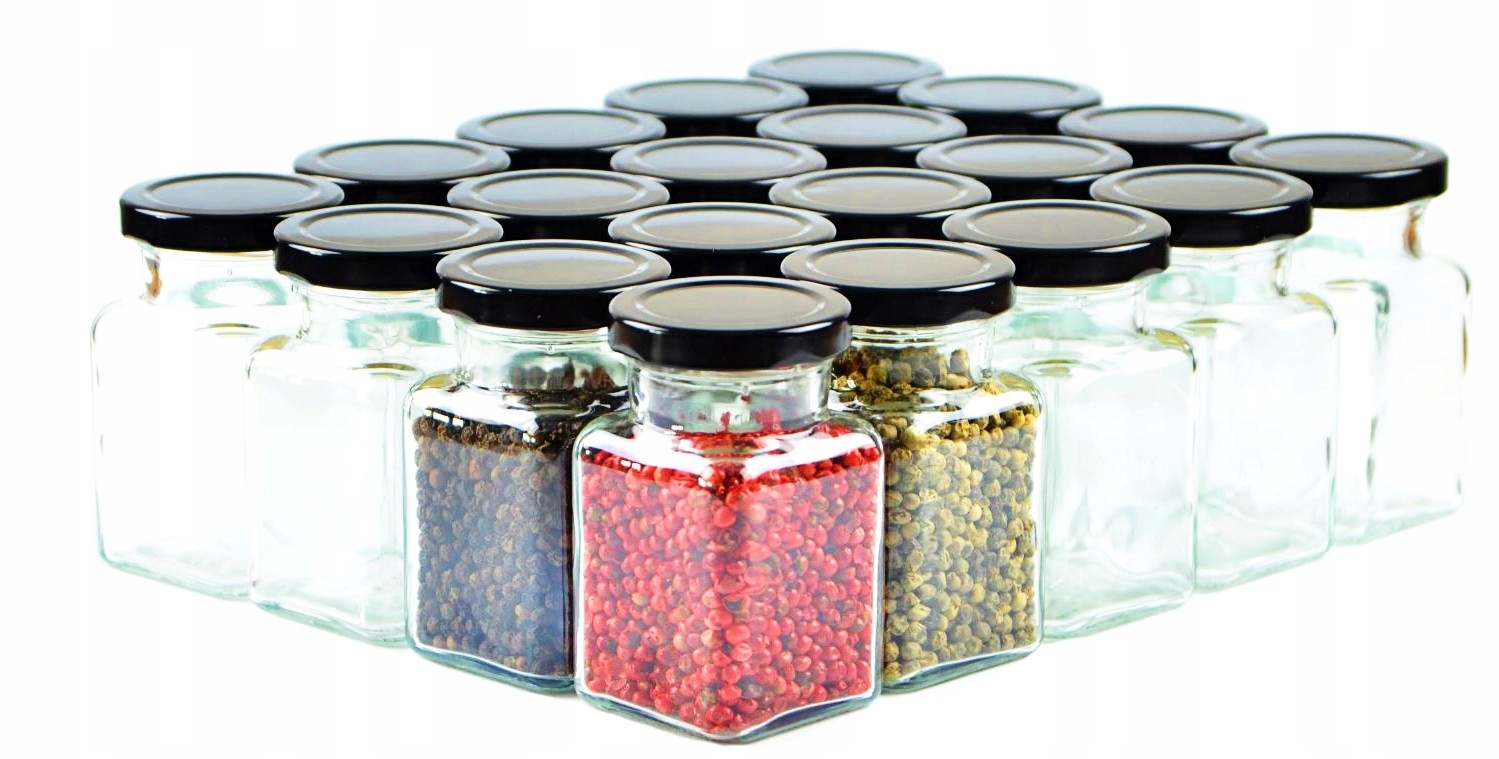 PIĘKNY ZESTAW ** 20 szt SŁOIKÓW ** NA PRZYPRAWY