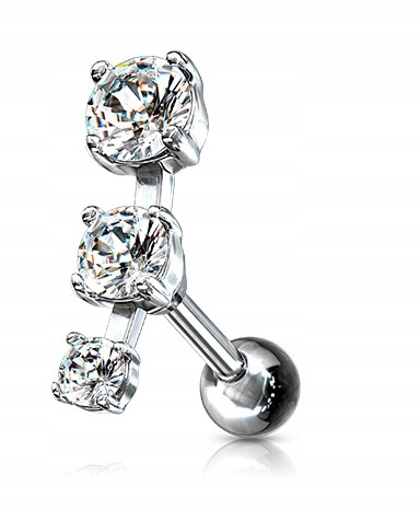 

Do Tragusa Ucha Chrząstki Trzy Kryształy