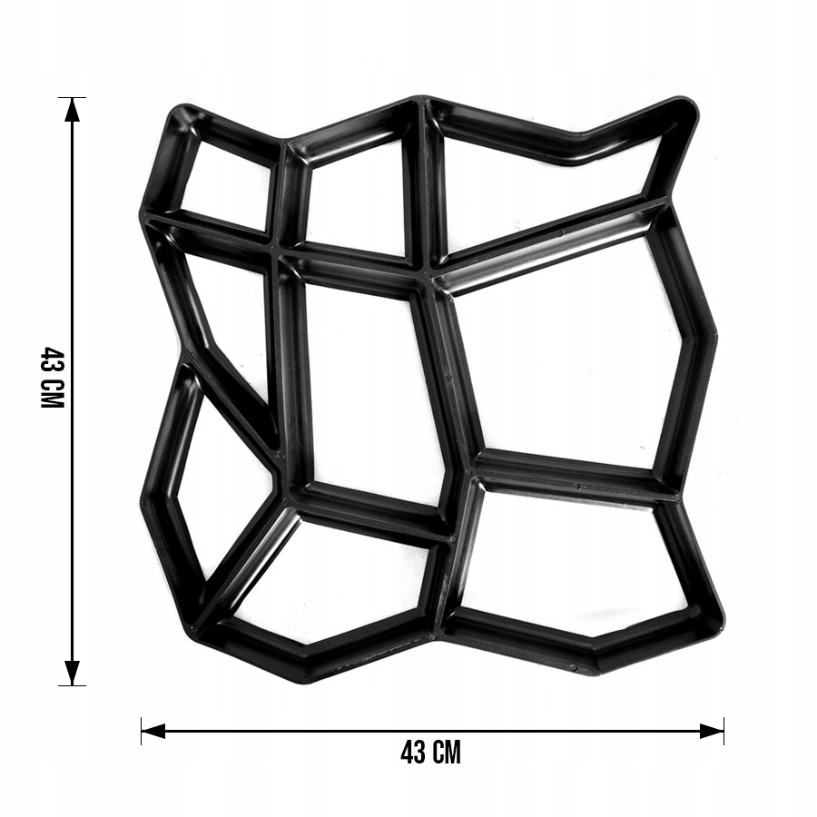 KOCIE ŁBY FORMY FORMA DO KOSTKI BRUKOWEJ KAMIEŃ Kod producenta 00005174-MALE