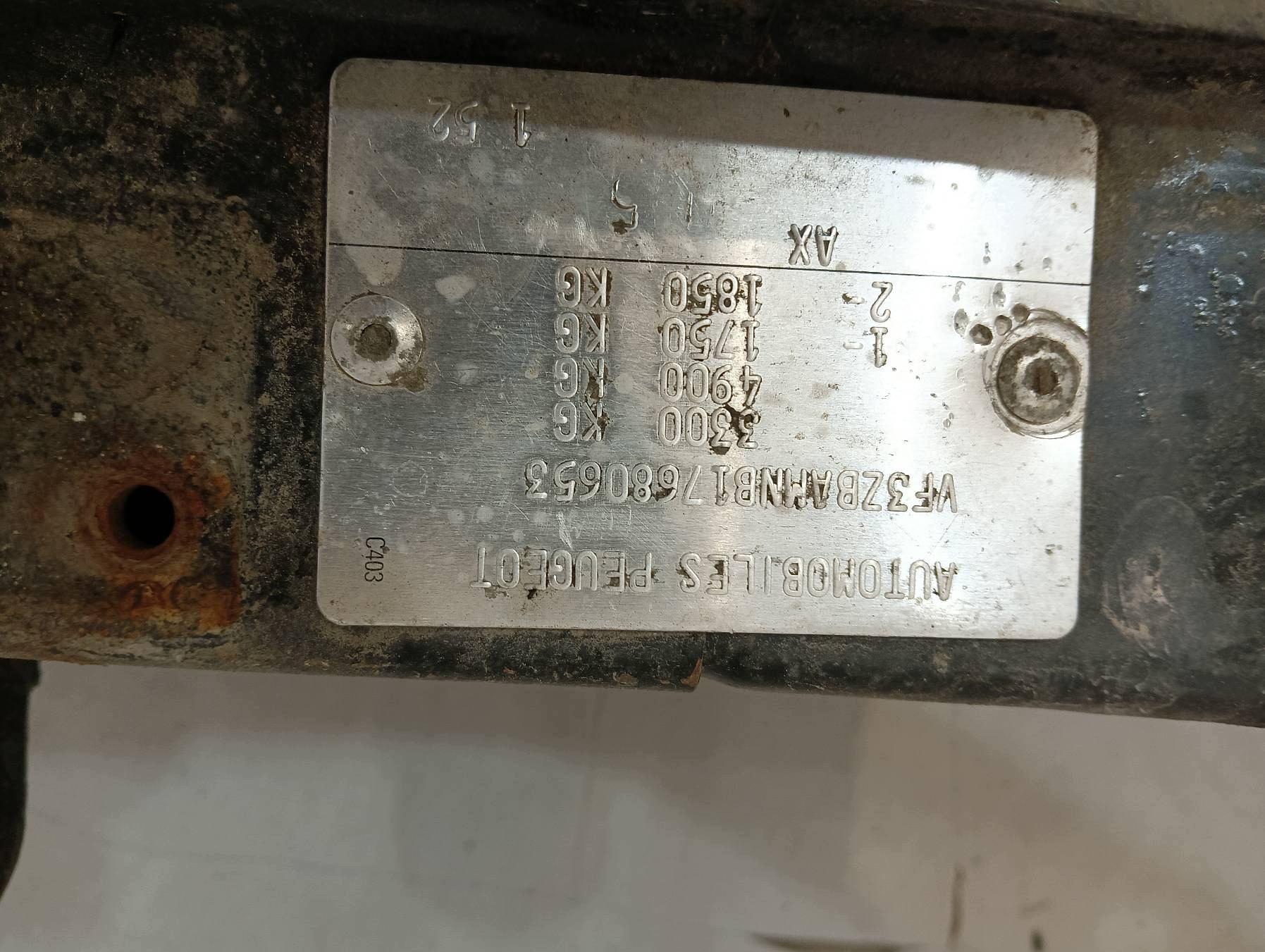 support panel for radiators Peugeot Boxer and (1994-2006)