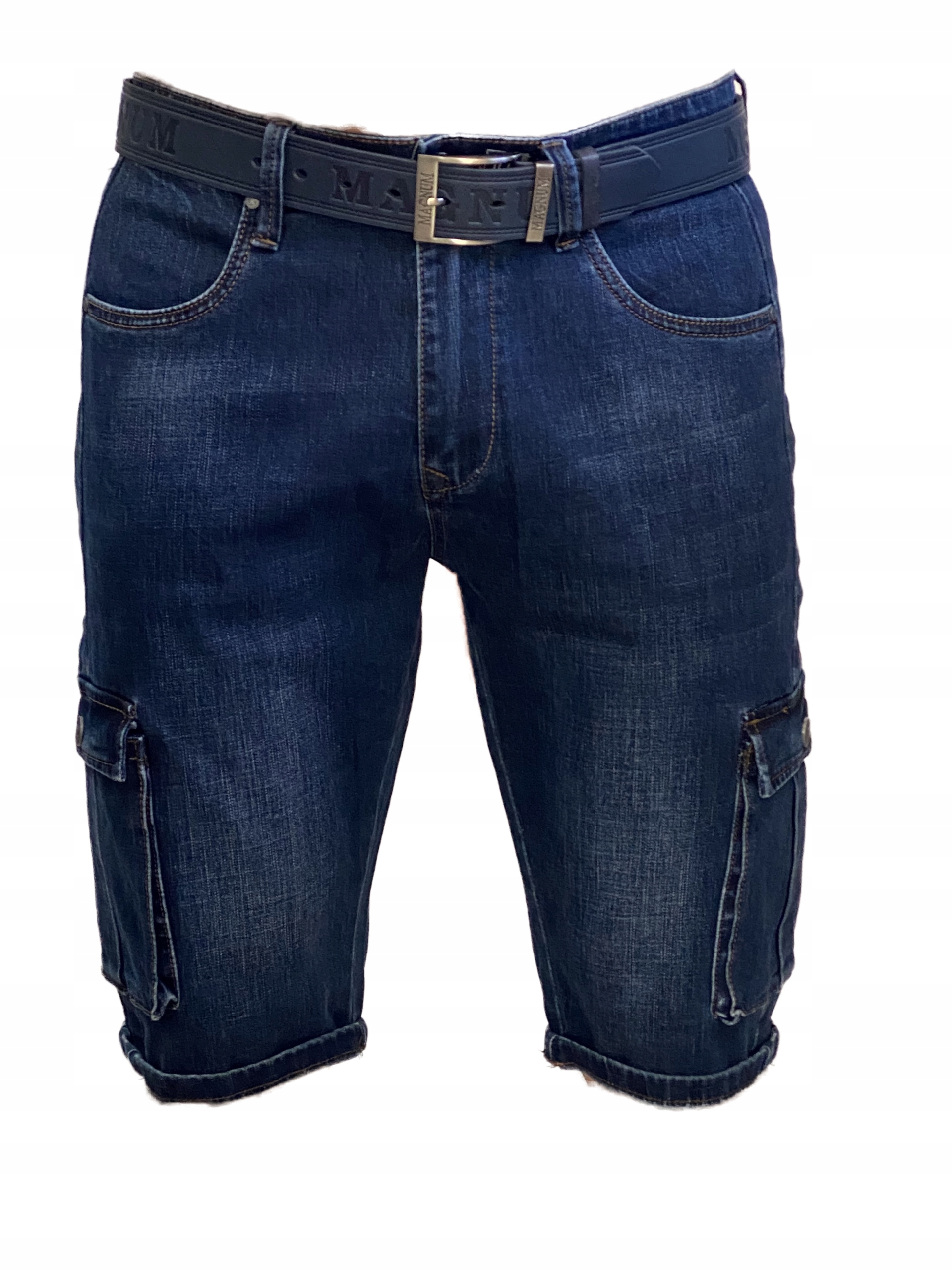 

Męskie Krótkie Bojówki Jeans W34 Pas 90-92